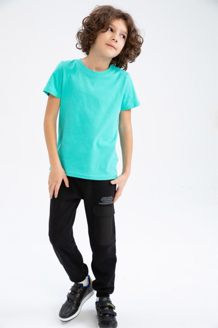 أولادي أسود بنطلون سويت بانتس اولادي سليم فيت بسوسته بجيوب