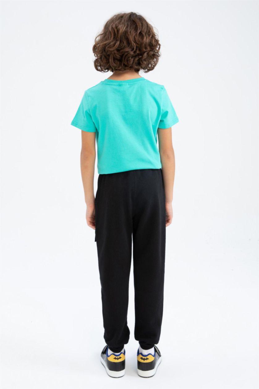 أولادي أسود بنطلون سويت بانتس اولادي سليم فيت بسوسته بجيوب