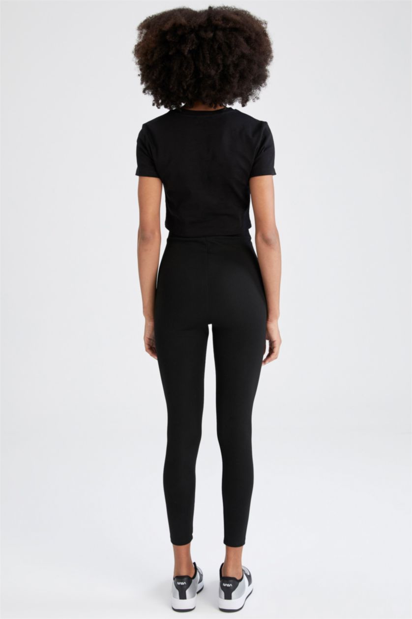 نساء أسود Leggings