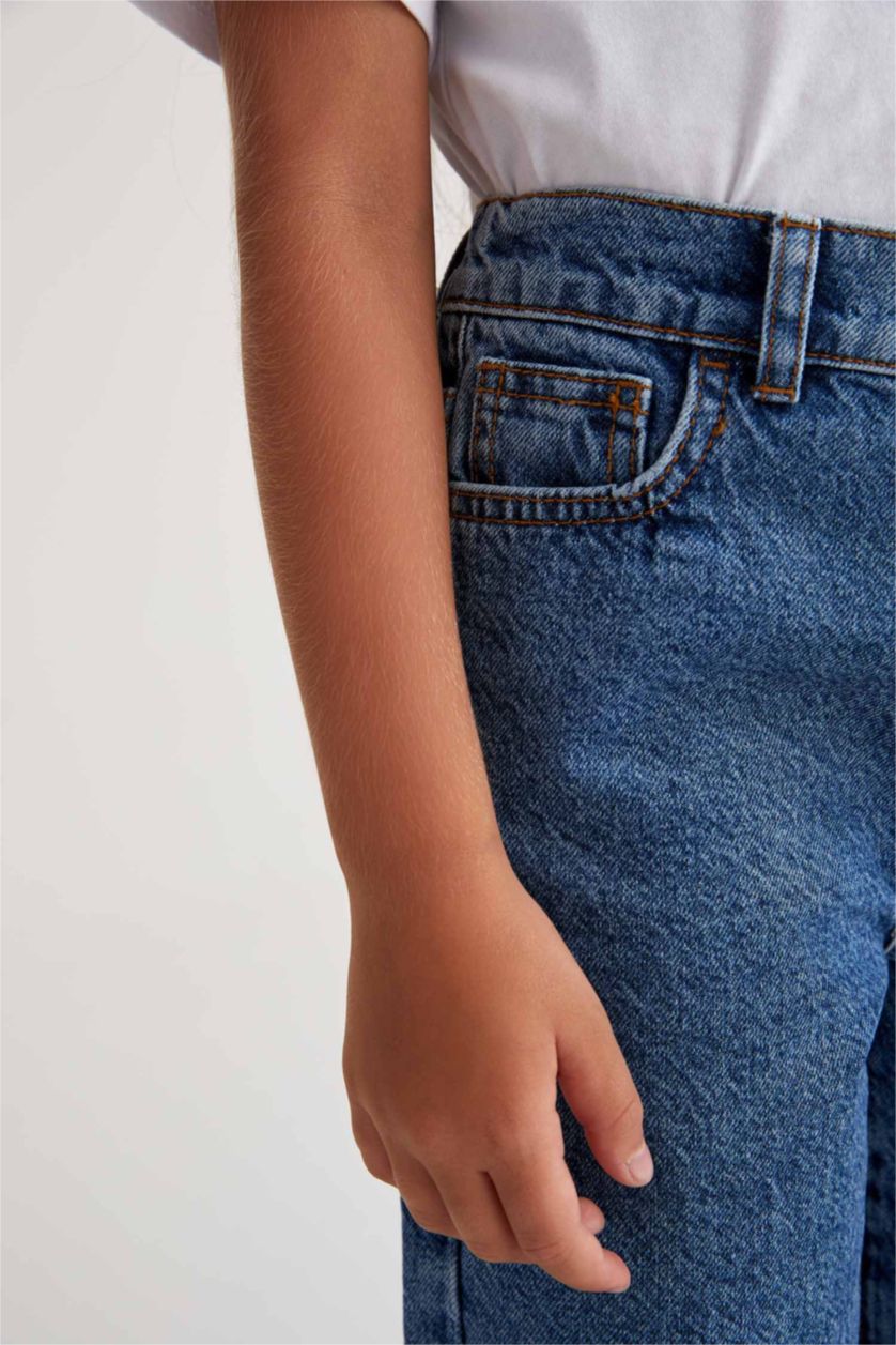 GIRLS & TEENS Light Blue Girl Wide Leg Jeans