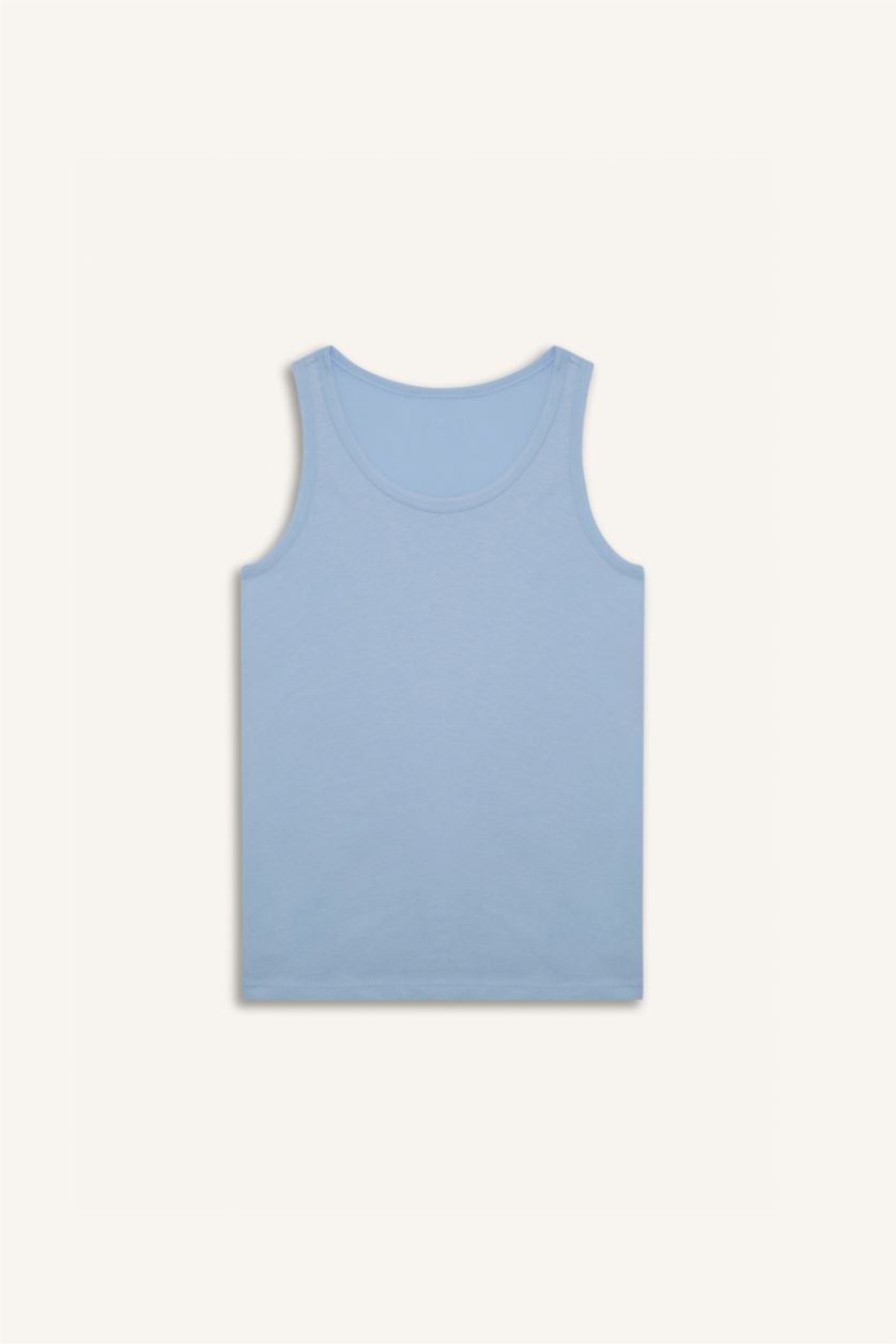 BOYS & TEENS Light Blue Boy 2 Piece Undershirts