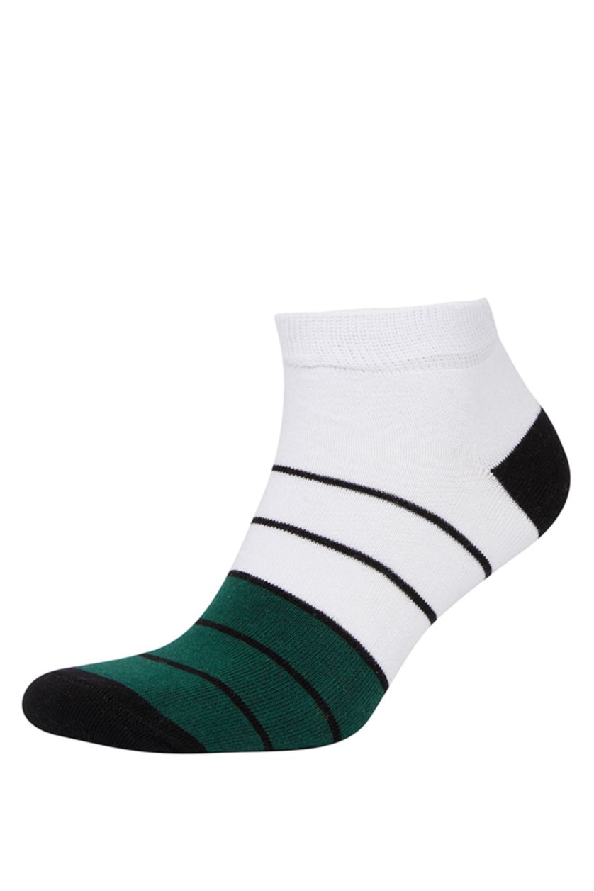 Man Anthracite Melange 3 piece Cotton Short Socks