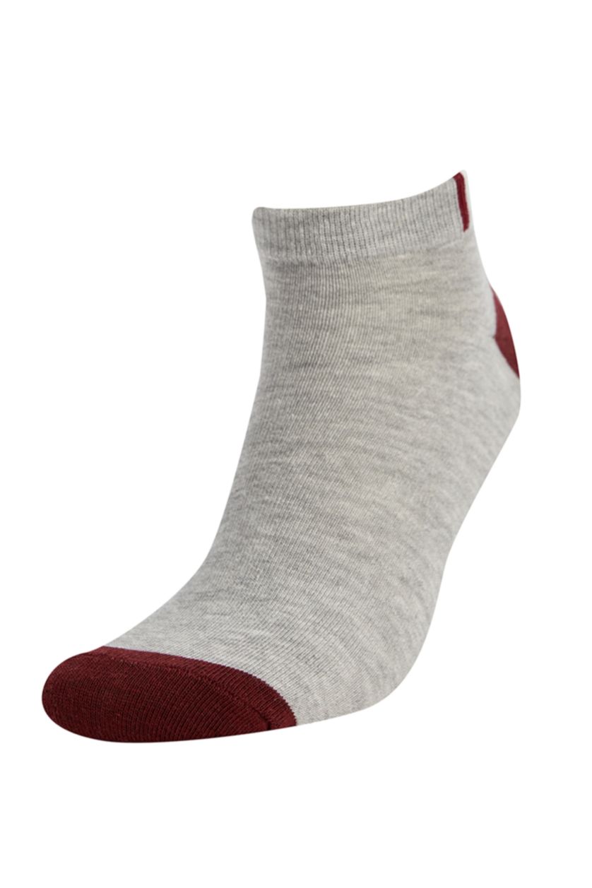 Erkek Karma Erkek 5'li Pamuklu Patik Çorap