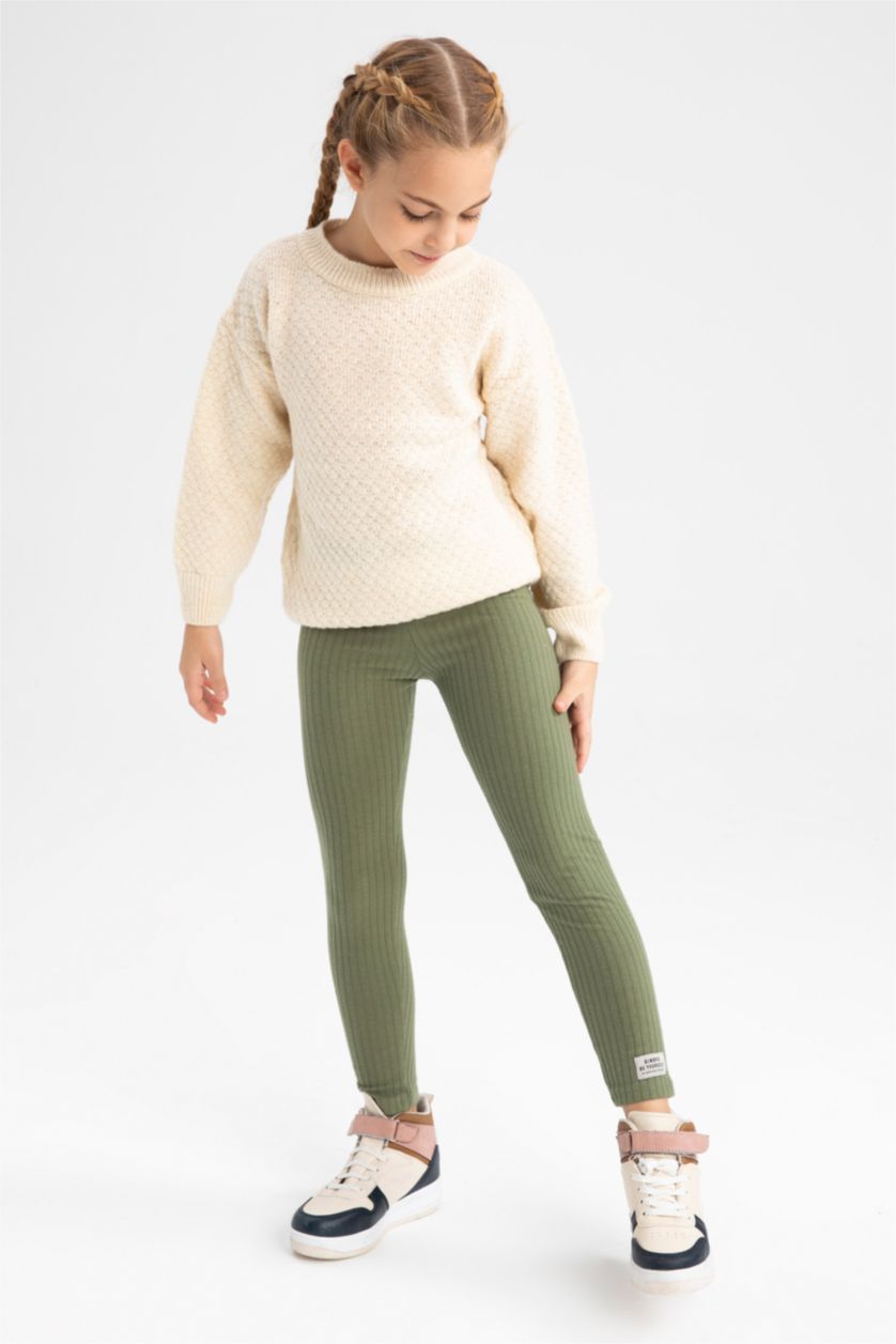 GIRLS & TEENS Green Girl Leggings