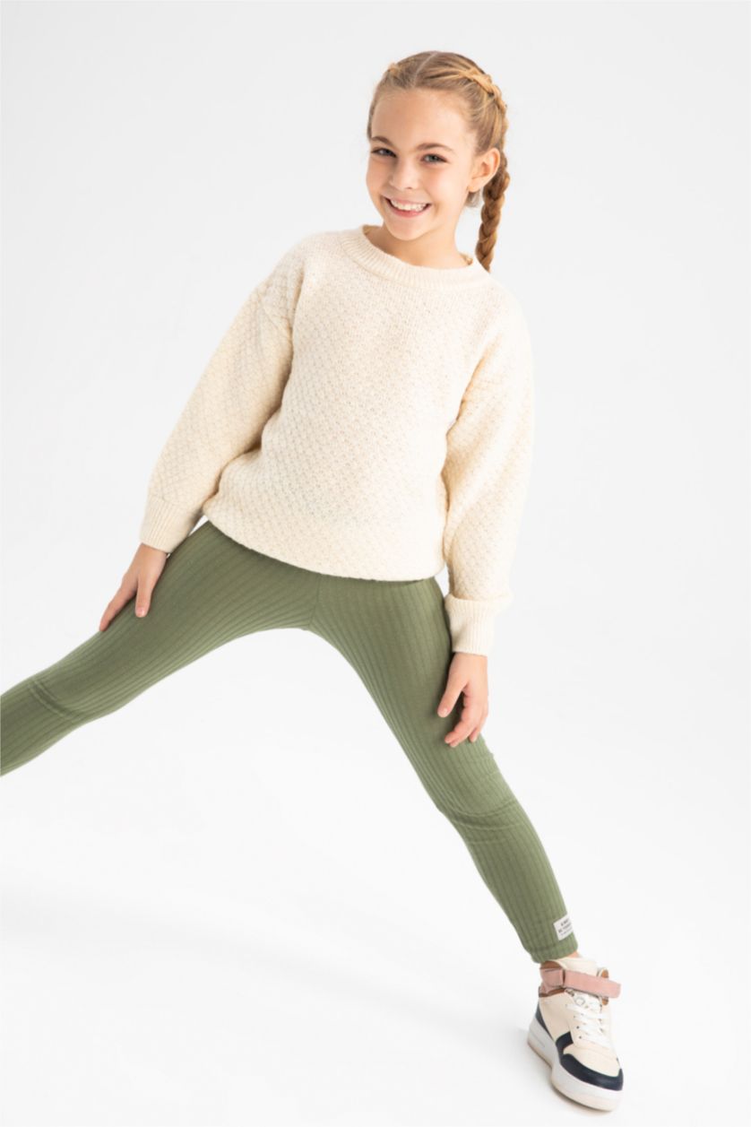 GIRLS & TEENS Green Girl Leggings