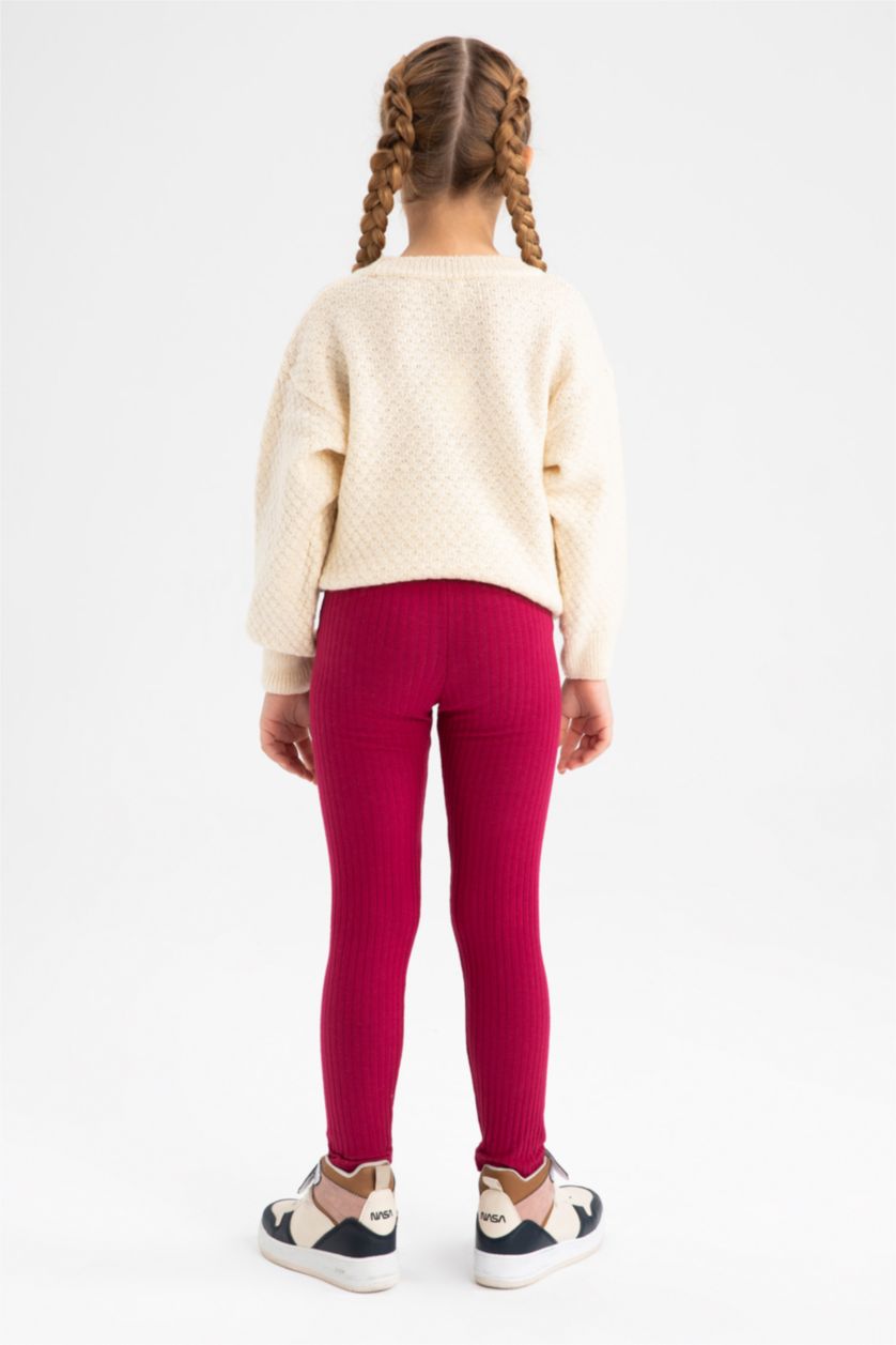Girls & Teens Fushsia Girl Leggings