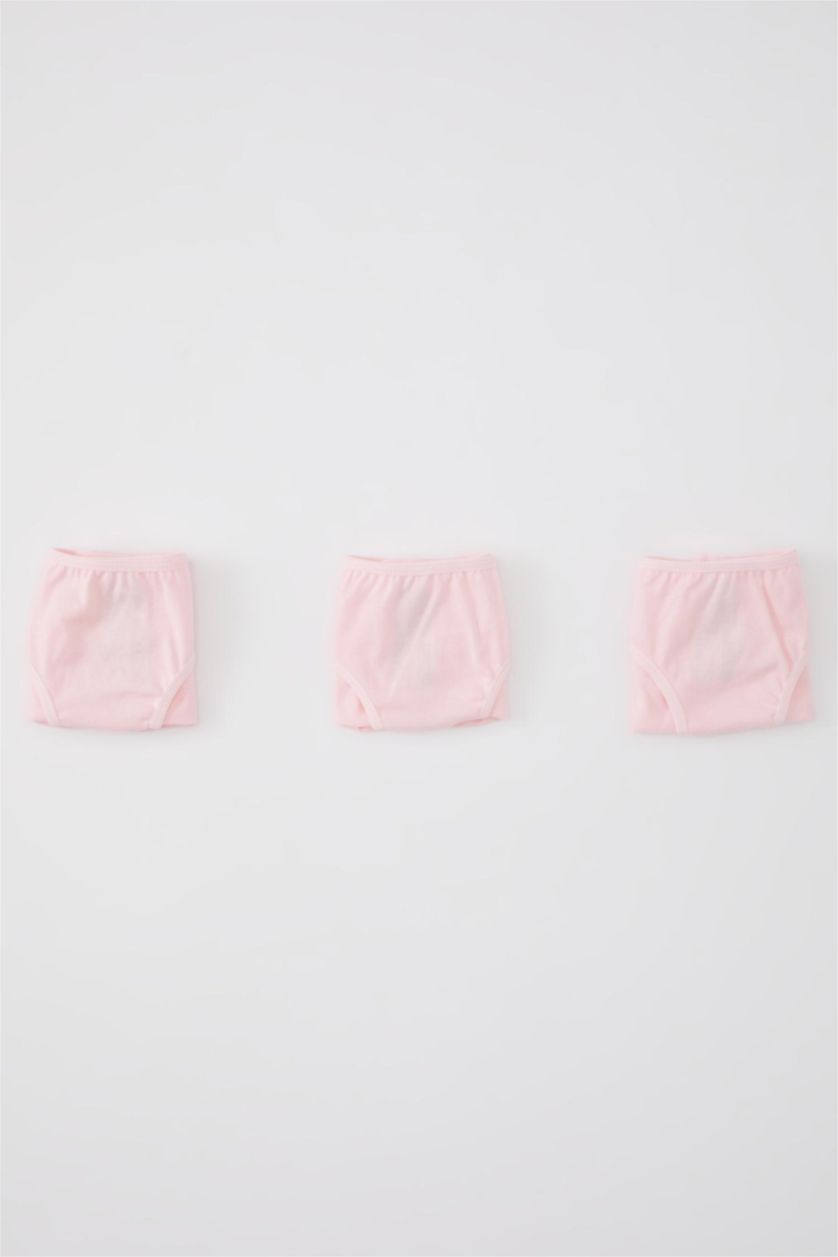 GIRLS & TEENS Pink Girl 3 Piece Slip Panties