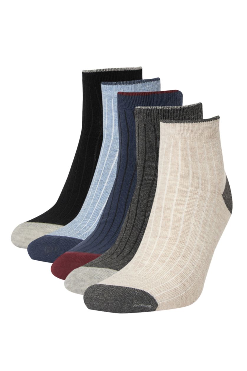 HOMME Karma Lot de 5 paires de chaussettes longues en coton pour homme