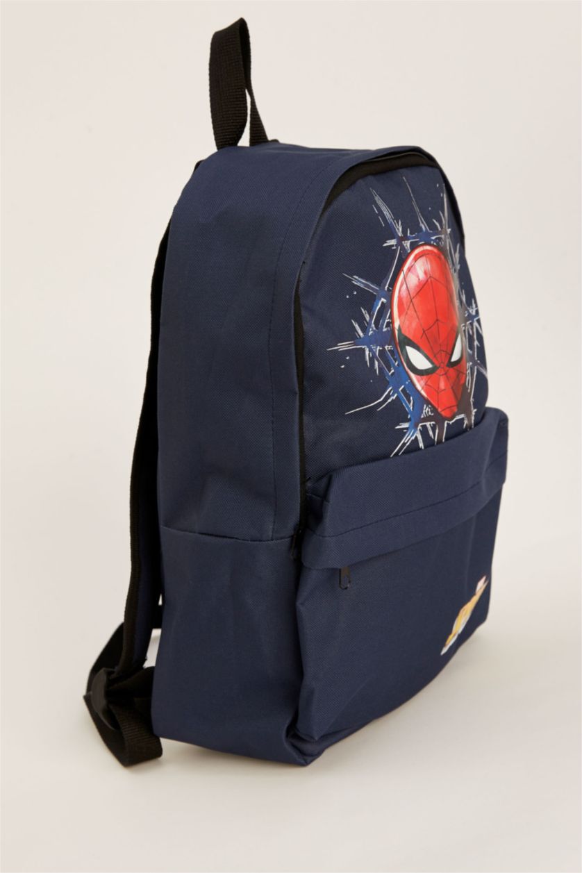 Erkek Çocuk - Genç Erkek Lacivert Erkek Çocuk Spider Man Lisanslı Sırt Çantası
