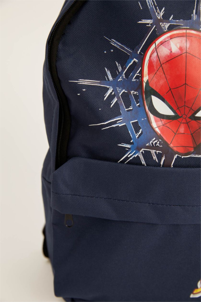 Erkek Çocuk - Genç Erkek Lacivert Erkek Çocuk Spider Man Lisanslı Sırt Çantası