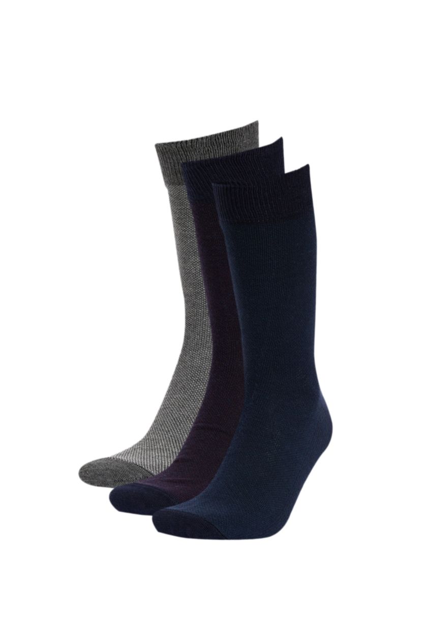 Man Karma 3 piece Cotton Long sock