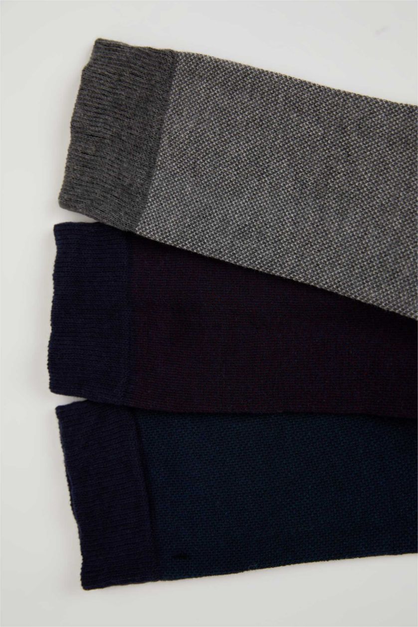Man Karma 3 piece Cotton Long sock