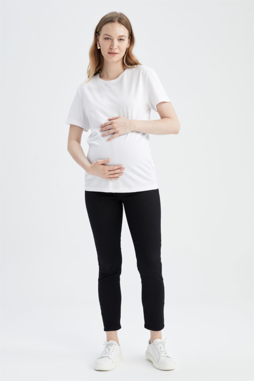 WOMAN Black Slim Fit Maternity Chinos