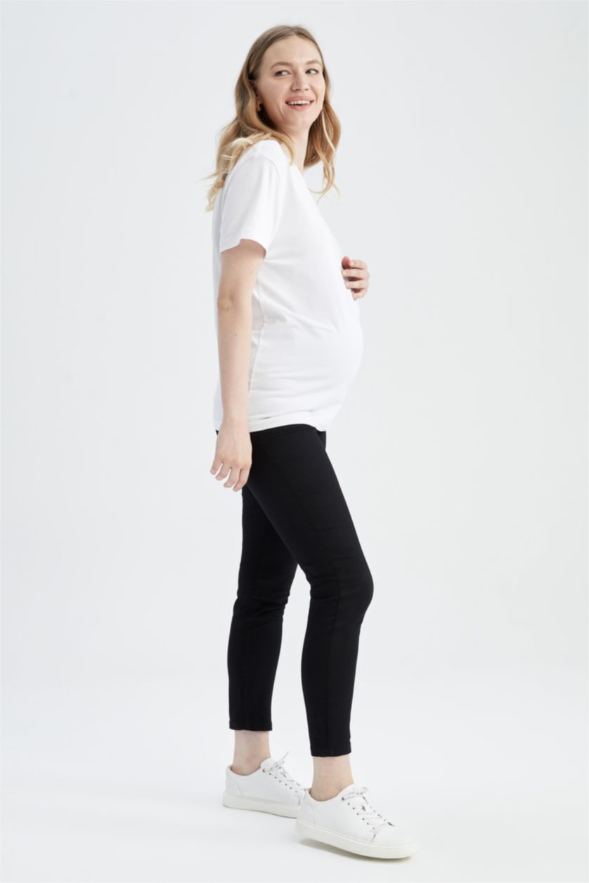 WOMAN Black Slim Fit Maternity Chinos
