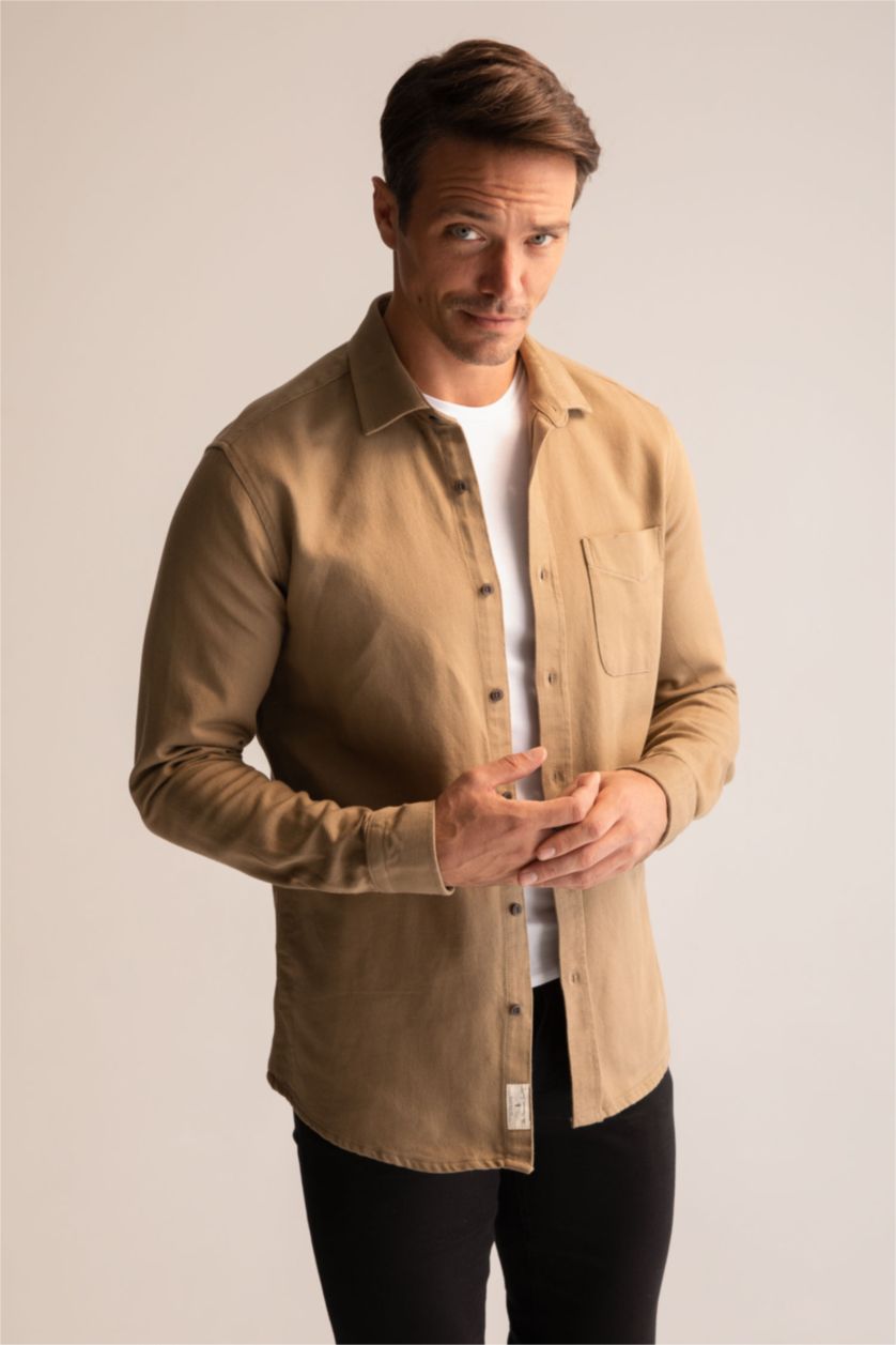 MAN Vison Modern Fit Long Sleeve Shirt