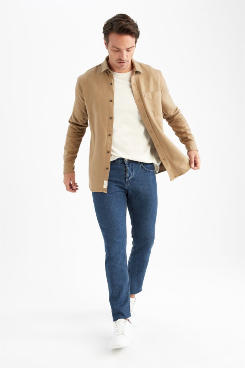 MAN Vison Modern Fit Long Sleeve Shirt