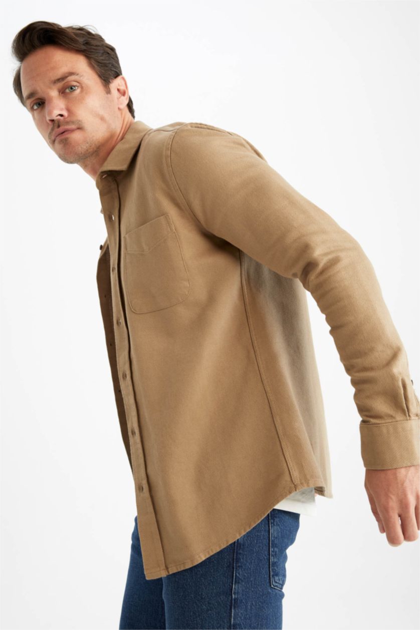 MAN Vison Modern Fit Long Sleeve Shirt