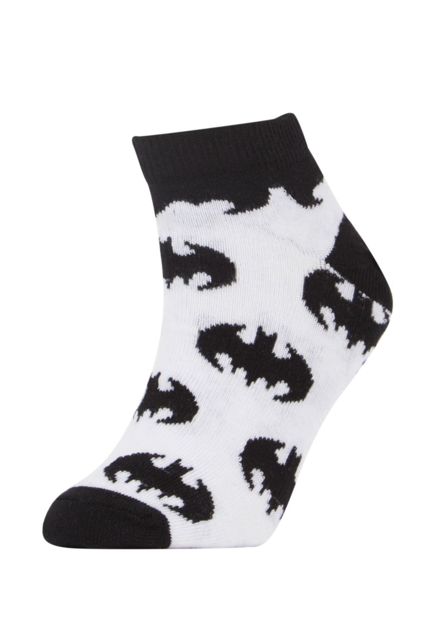 Young Boys - Teen Boys Karma Boy Batman Licence 3 piece Short Socks