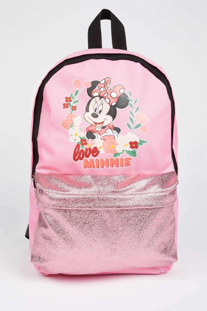 Kız Çocuk - Genç Kız Pembe Kız Çocuk Disney Mickey & Minnie Lisanslı Okul Sırt Çantası