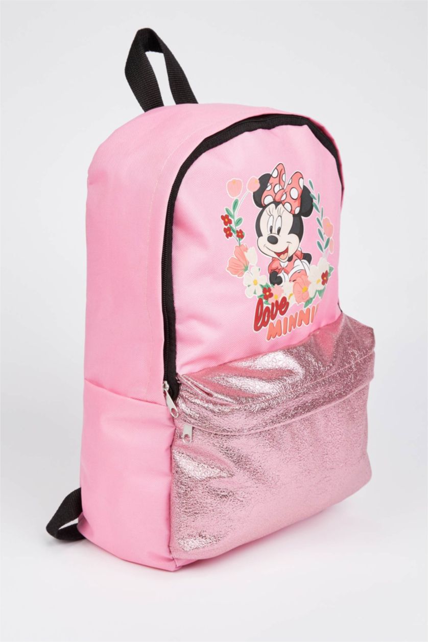 Kız Çocuk - Genç Kız Pembe Kız Çocuk Disney Mickey & Minnie Lisanslı Okul Sırt Çantası