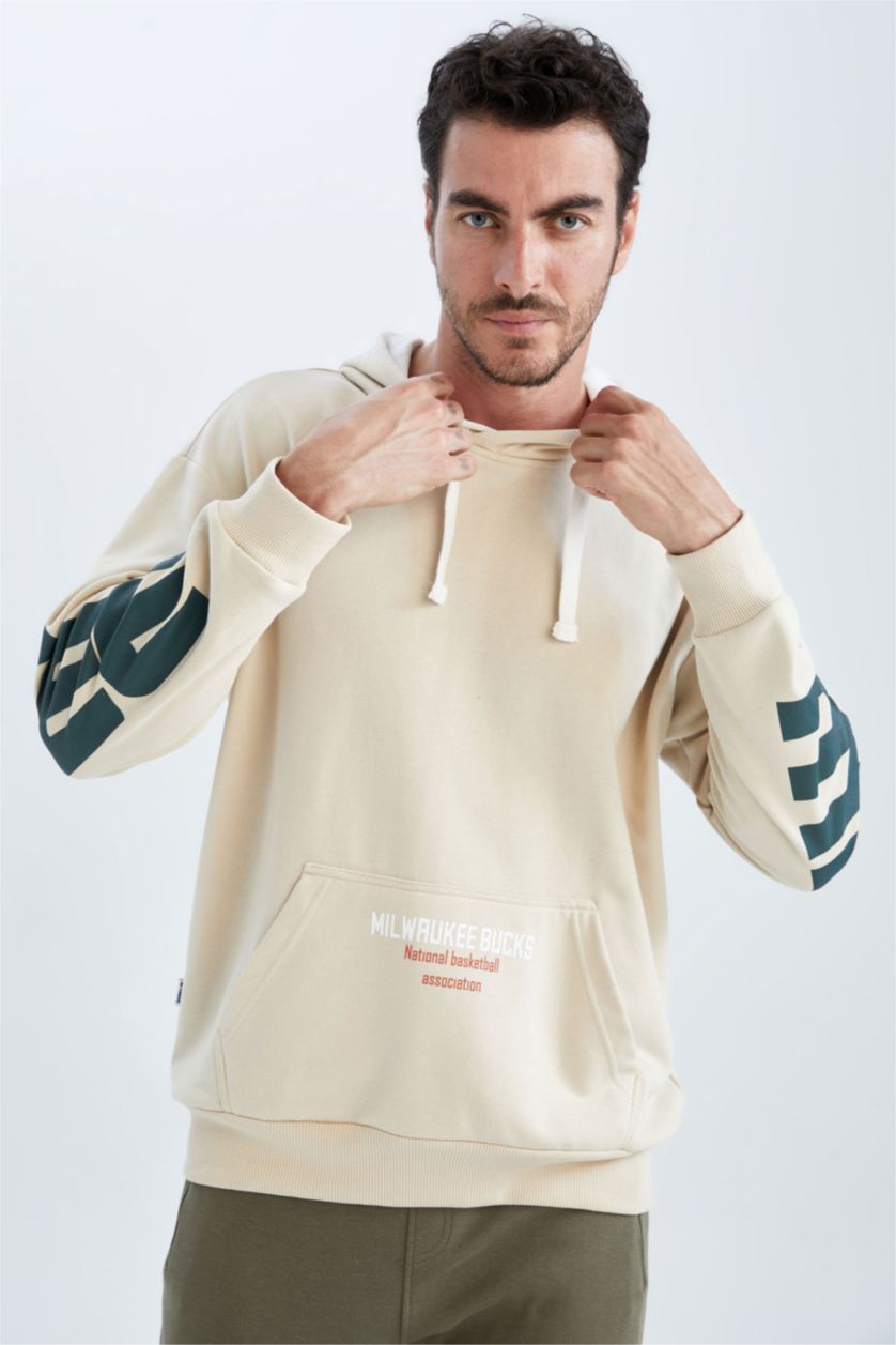 MAN Sand Thick Sweatshirt Fabric Sweatshirt