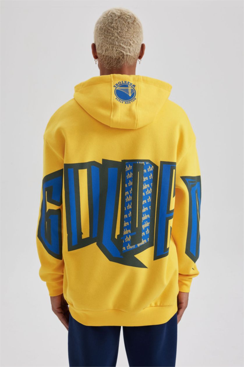 رجالي أصفر Thick Sweatshirt Fabric Sweatshirt