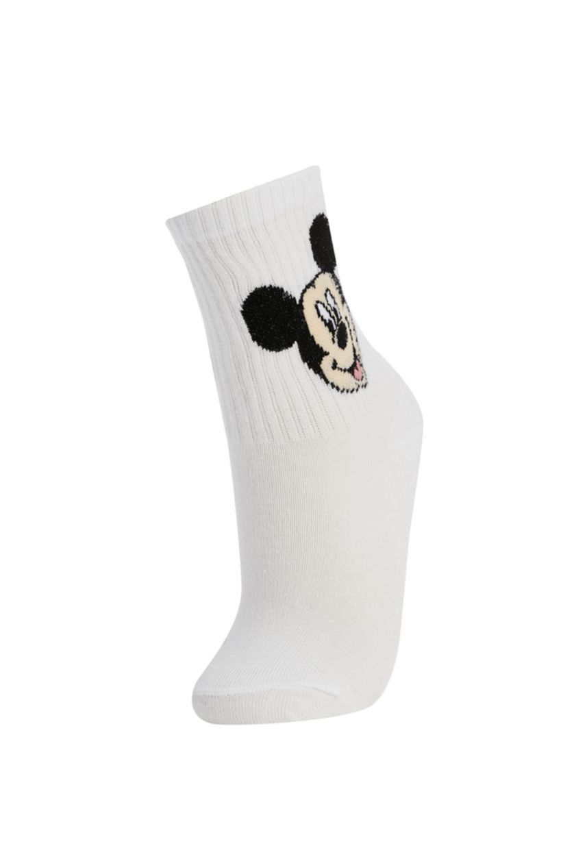 GIRLS & TEENS Karma Girl Mickey & Minnie Licensed 2 piece Long Socks
