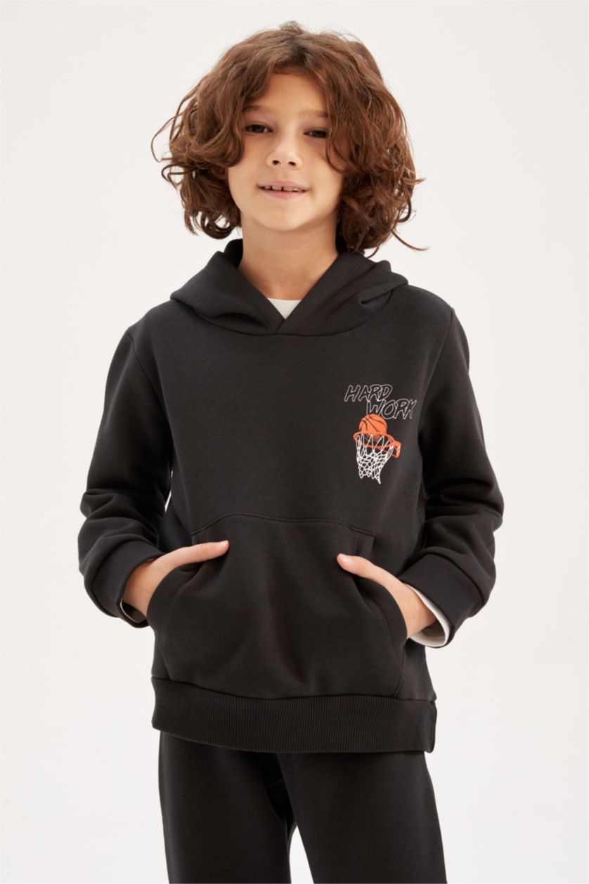 GARÇONS Anthracite Ensemble En Tricot Manche Longue 2 Garçon