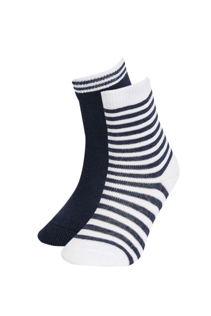 Малыши мальчики Разноцветный Длинные носки из хлопка для мальчиков, 2 пары