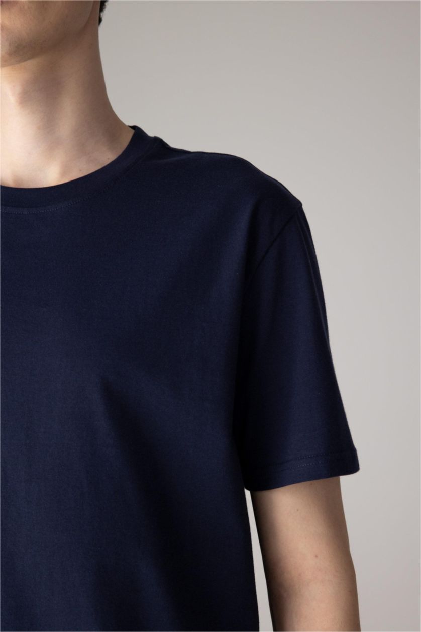 MAN NAVY New Regular Fit Short Sleeve T-Shirt