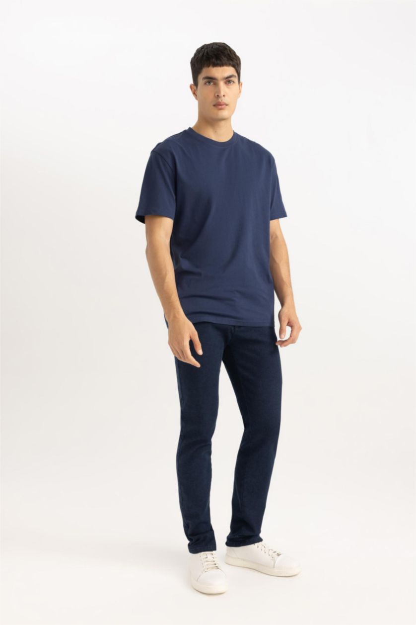 MAN NAVY New Regular Fit Short Sleeve T-Shirt