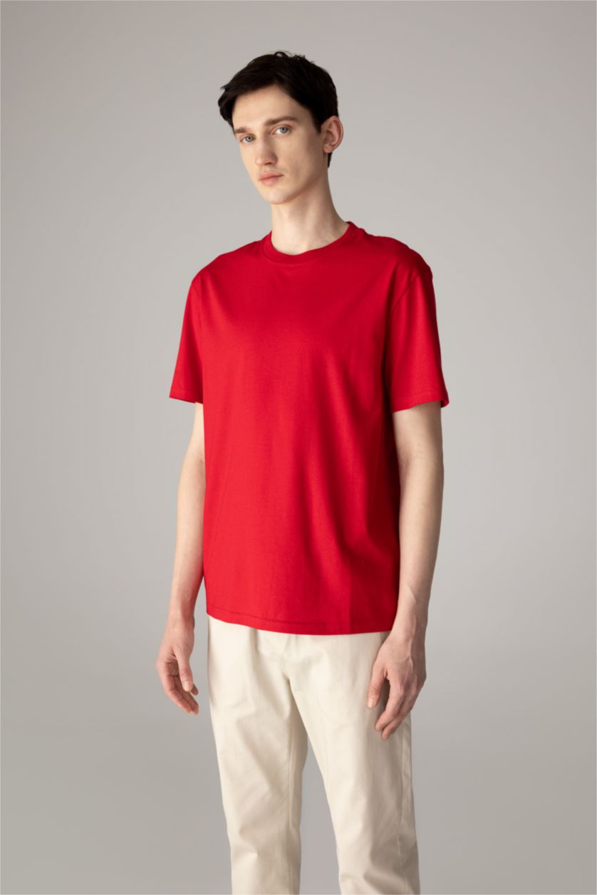 رجالي أحمر New Regular Fit Short Sleeve T-Shirt