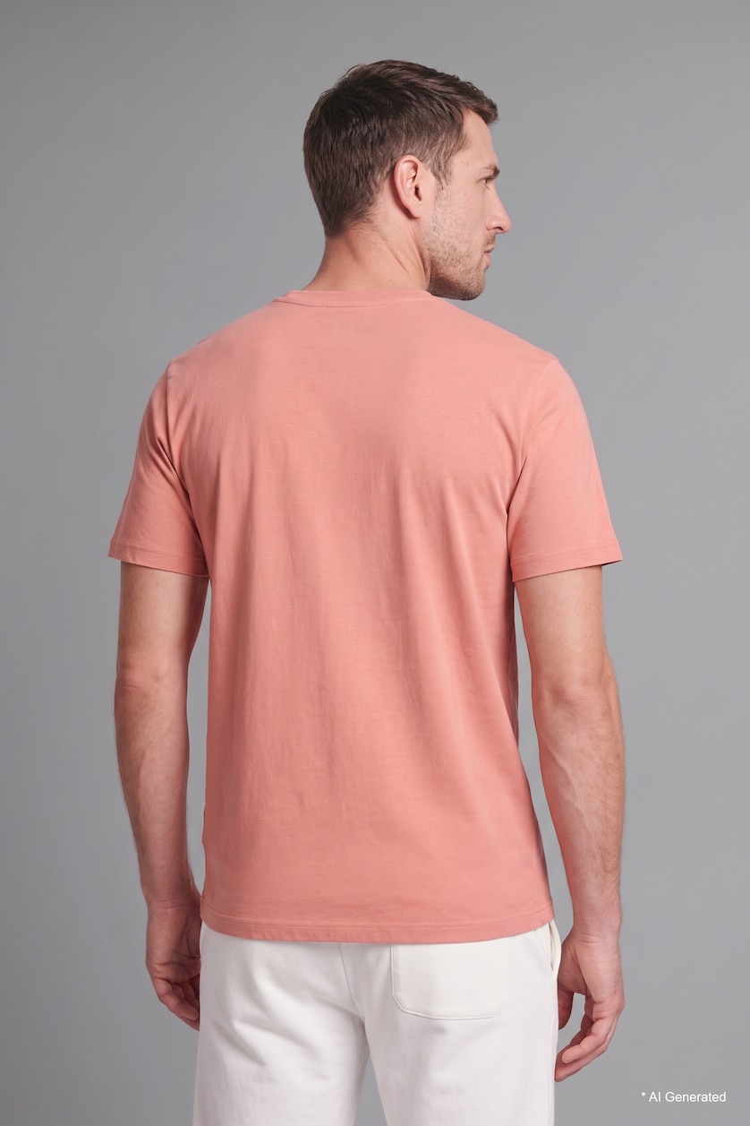Men Rose New Regular Fit Short Sleeve T-Shirt