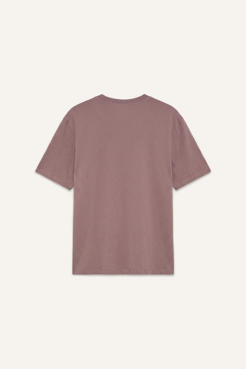 Men Dark Rose New Regular Fit Short Sleeve T-Shirt