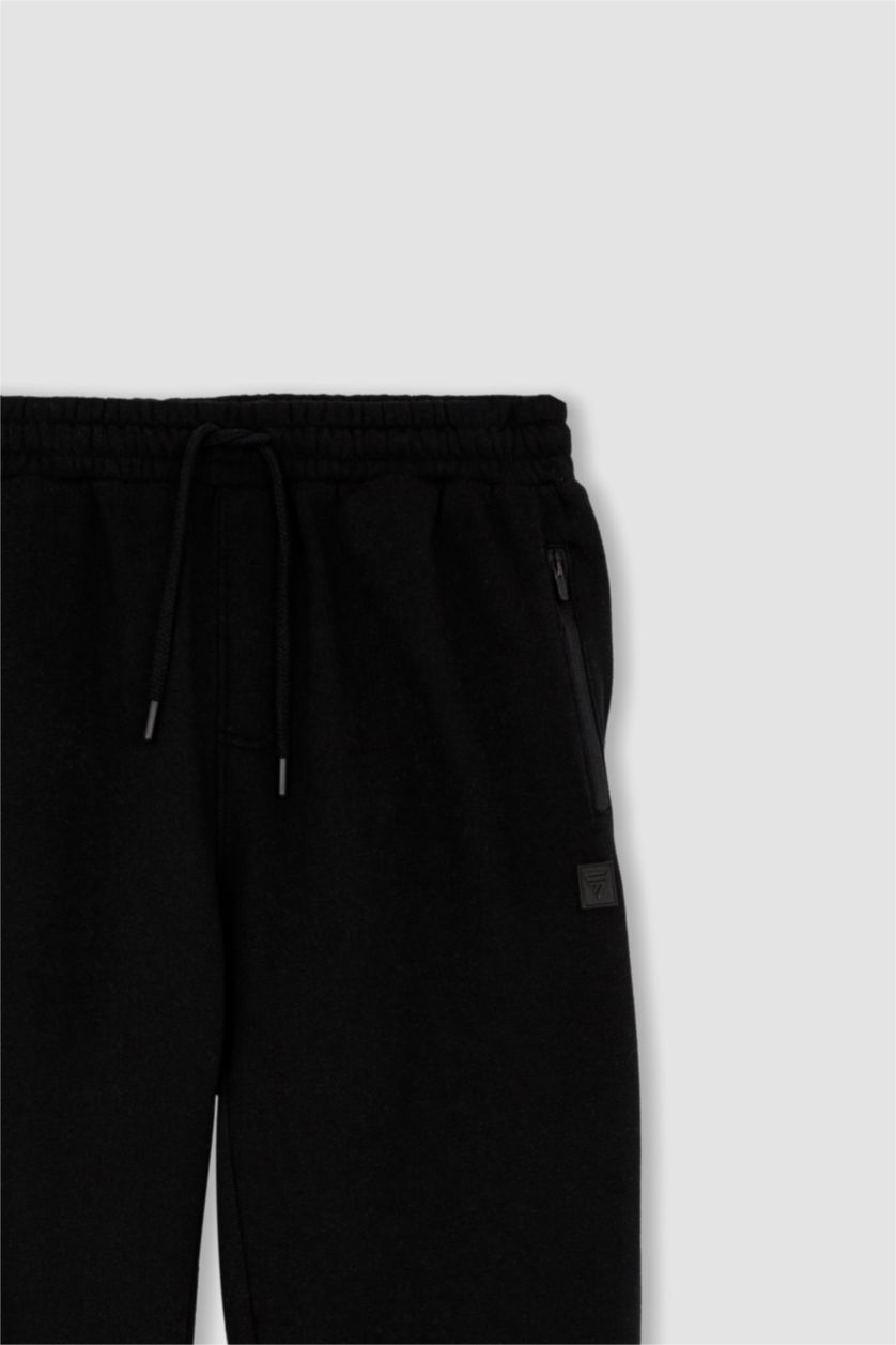 HOMME Noir Pantalon De Jogging Coupe Slim