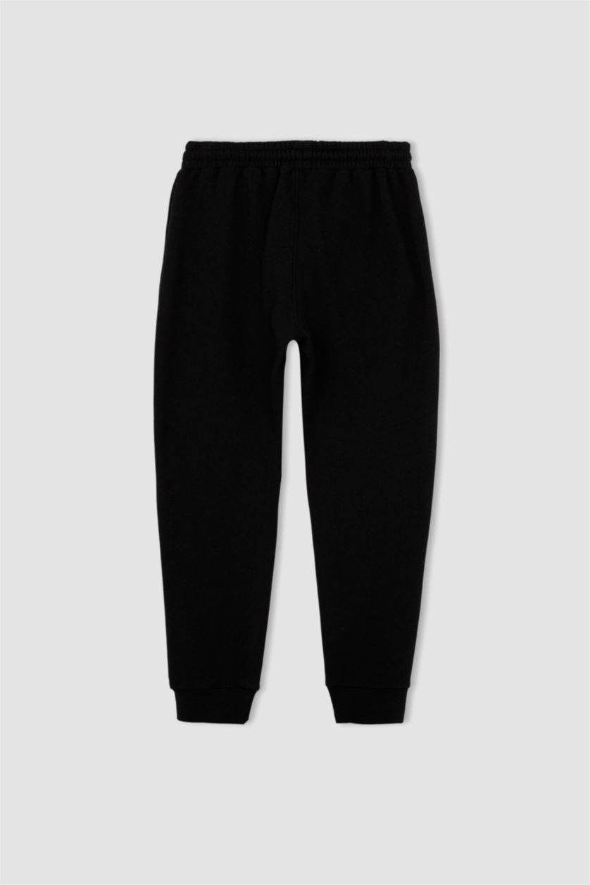 HOMME Noir Pantalon De Jogging Coupe Slim