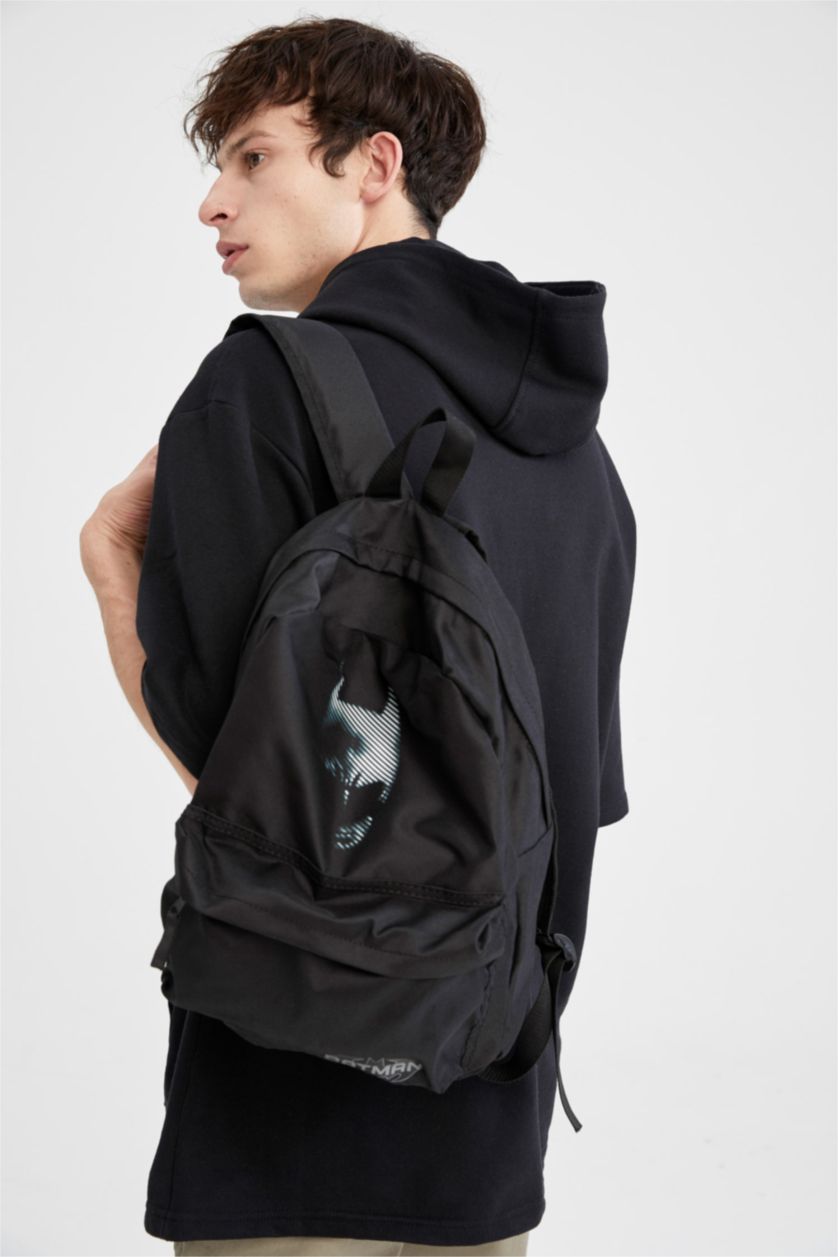 HOMME Noir Sac à dos sous licence Batman