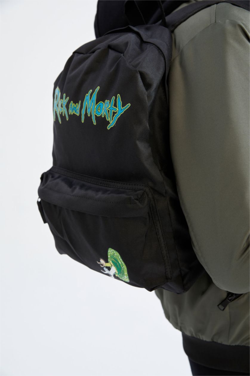 Erkek Siyah Sırt Çantası