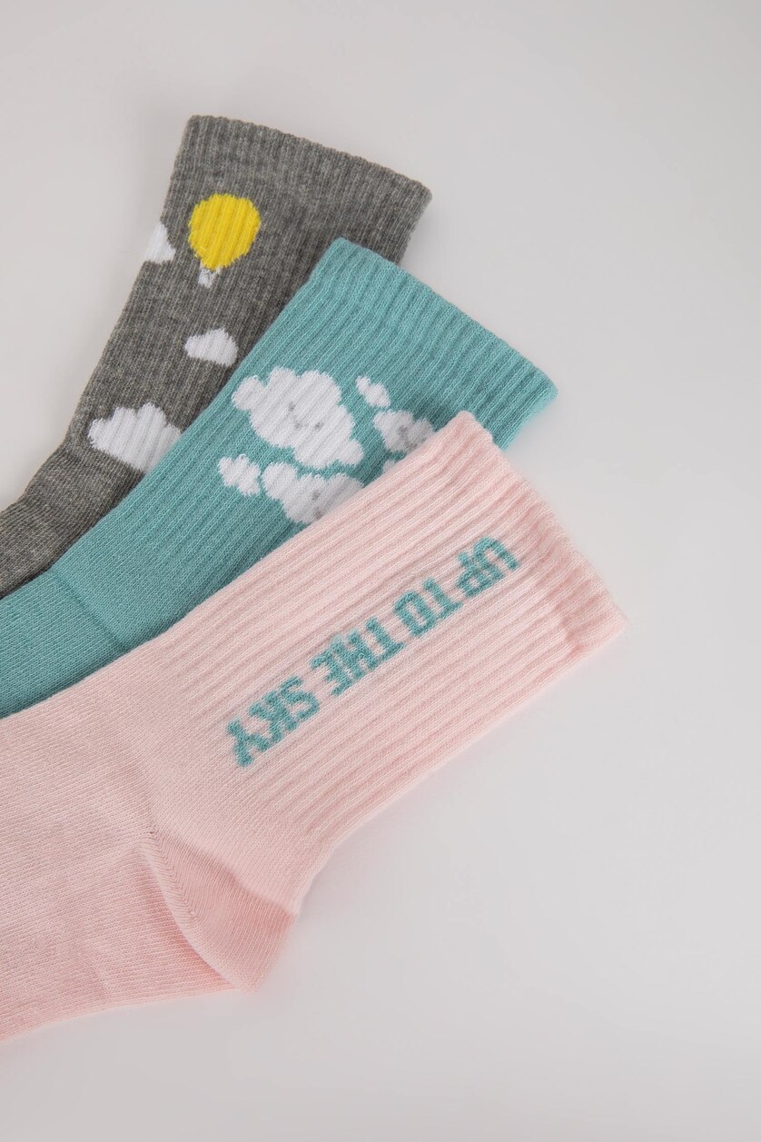 GIRLS & TEENS Karma Girl 3 piece Long Socks