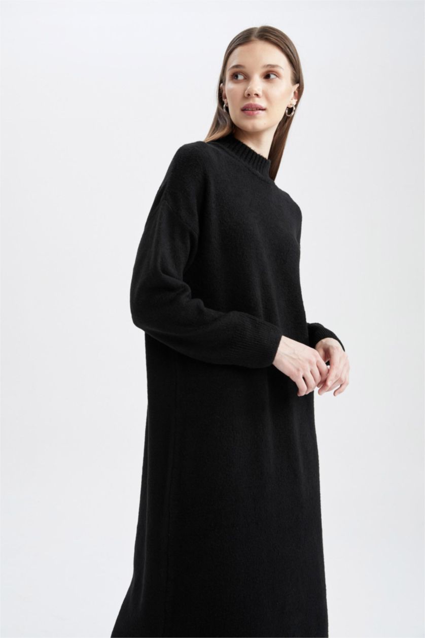 WOMAN Black Regular Fit Tunic