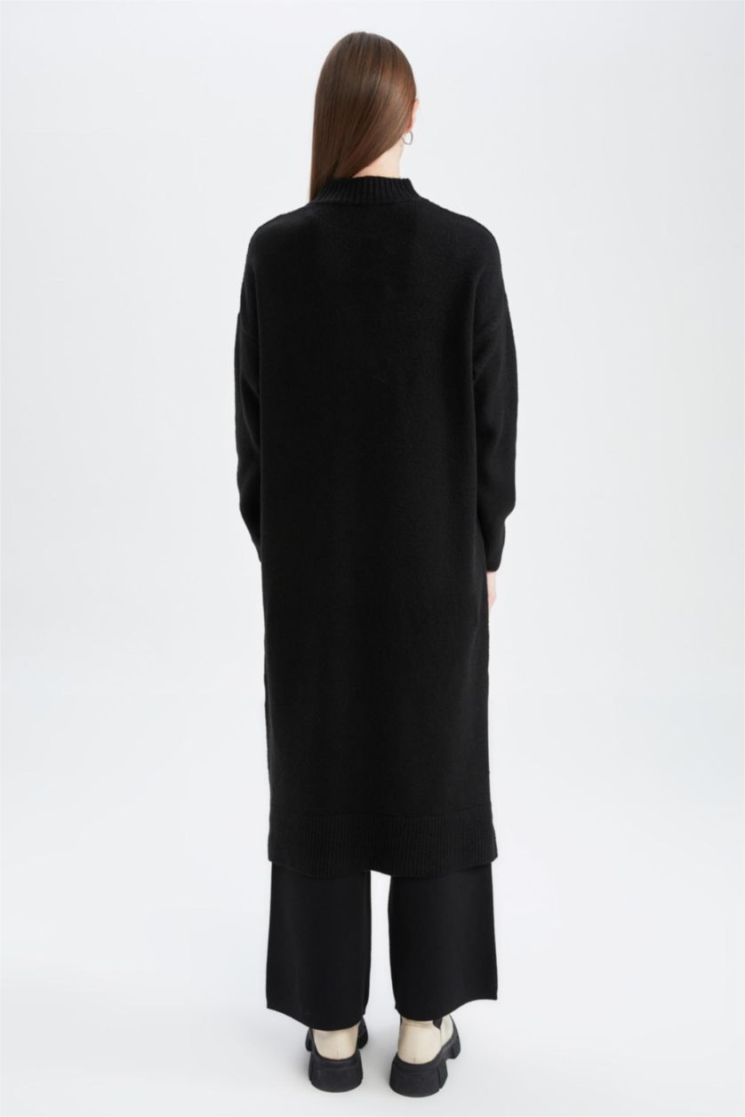 WOMAN Black Regular Fit Tunic