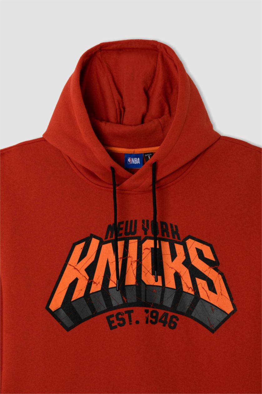 Erkek Turuncu Oversıze Kalın Sweatshirt Kumaşı Sweatshirt