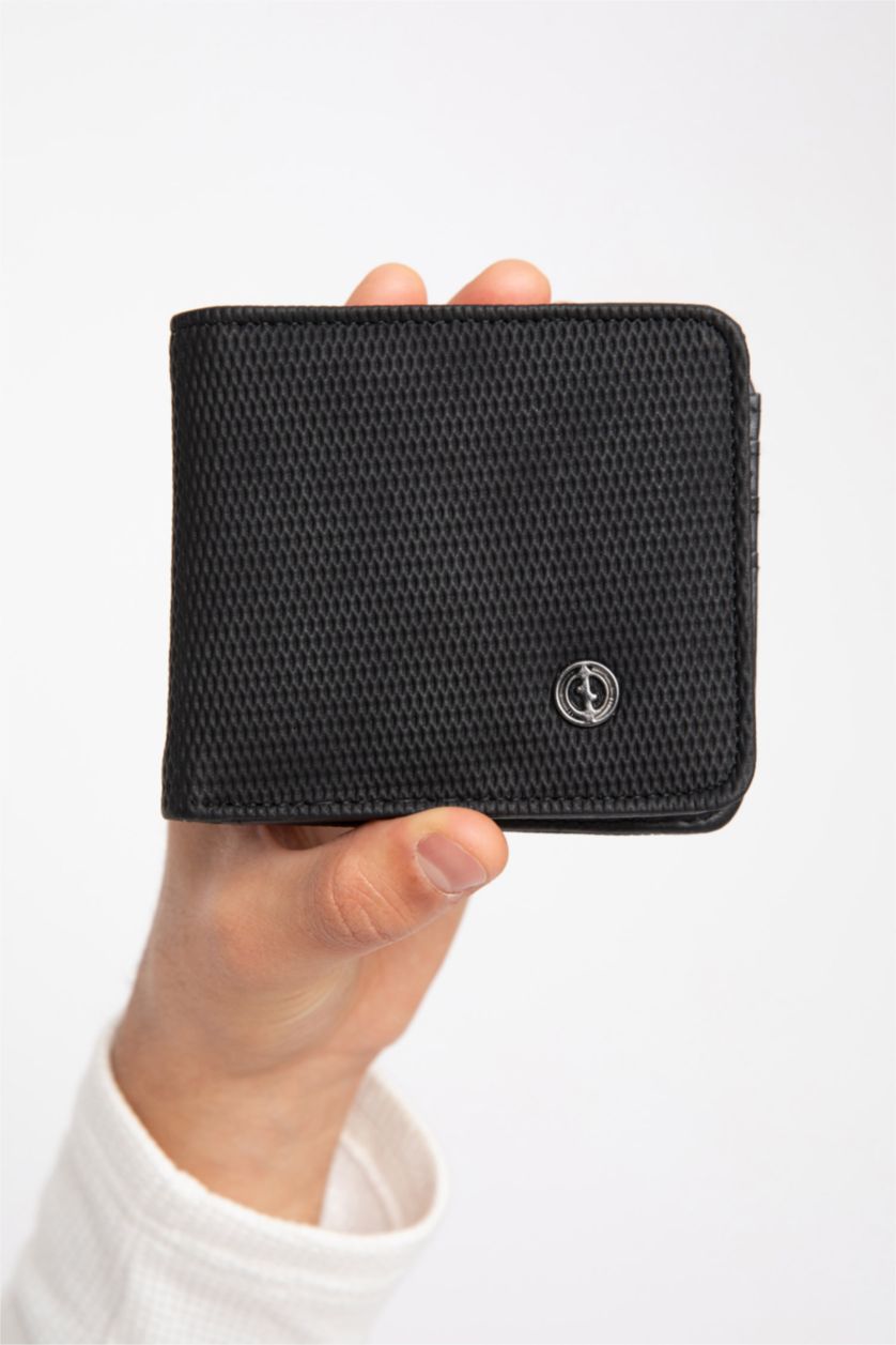 Erkek Siyah Erkek Suni Deri Cüzdan