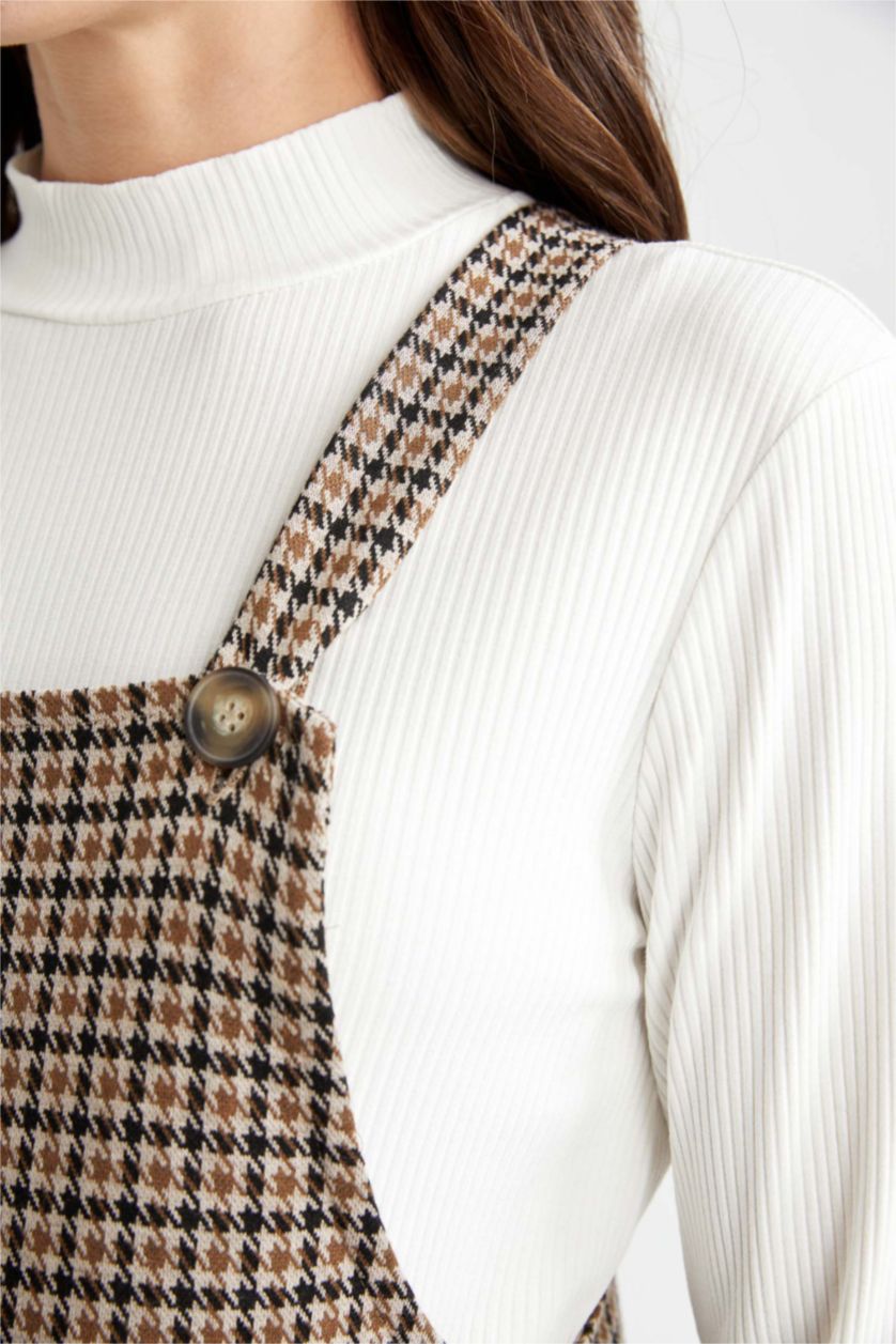 WOMAN Beige Salopet Midi Maternity Dress