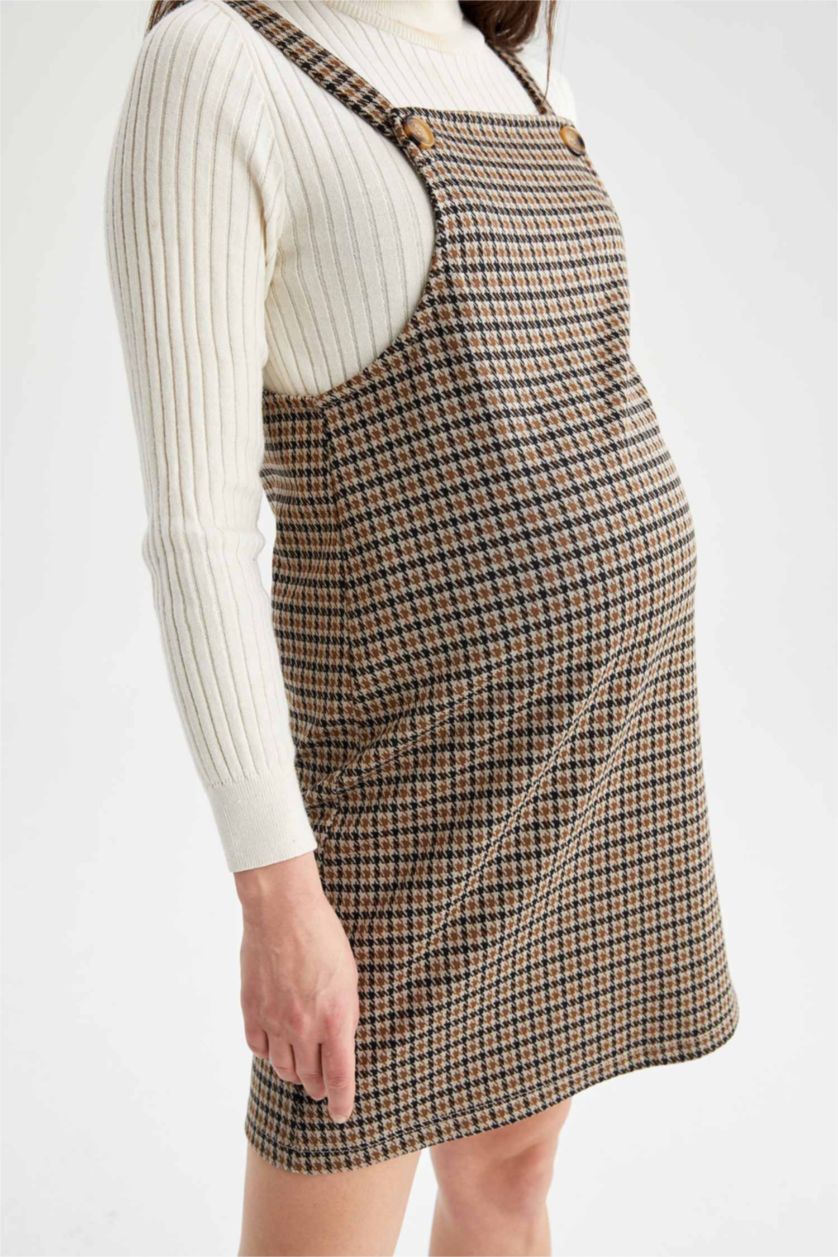 Woman Stone Midi Maternity Dress
