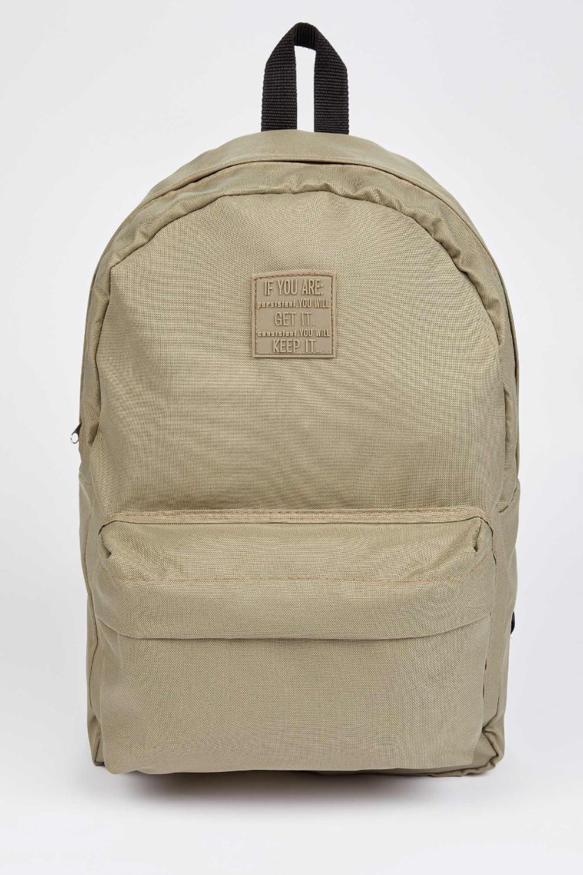 Kadın Haki Unisex Okul Sırt Çantası