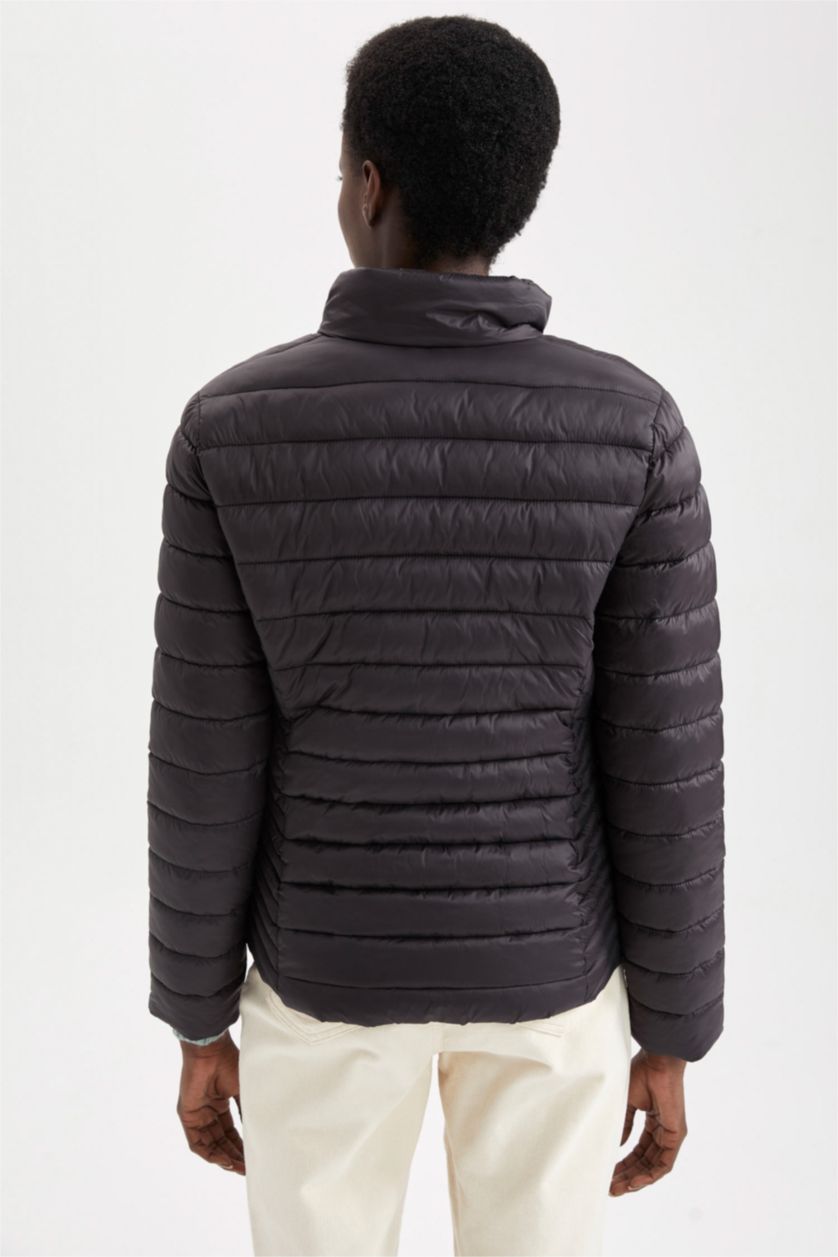 FEMME Noir Puffer Jacket