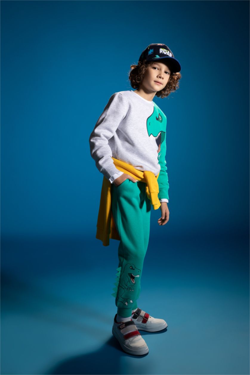 BOYS & TEENS Turquoise Boys Tracksuit Bottoms