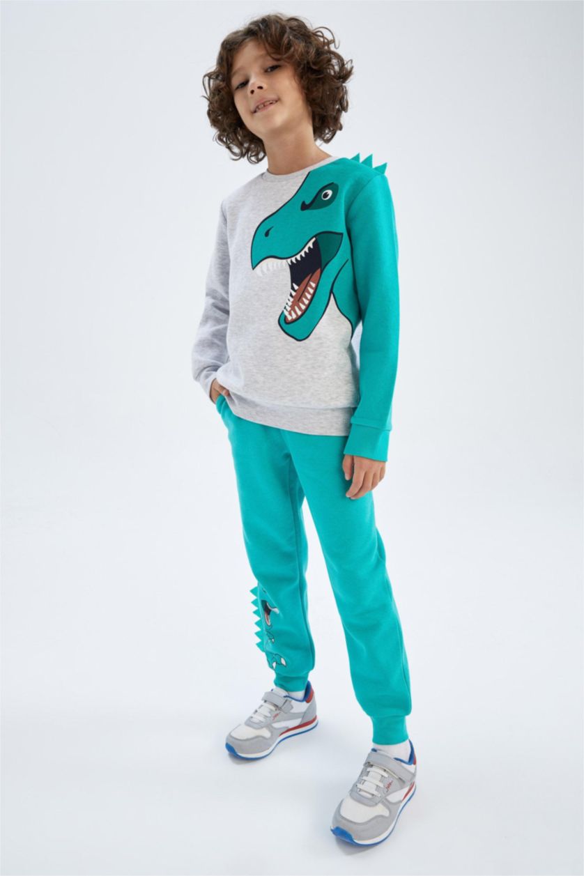BOYS & TEENS Turquoise Boys Tracksuit Bottoms