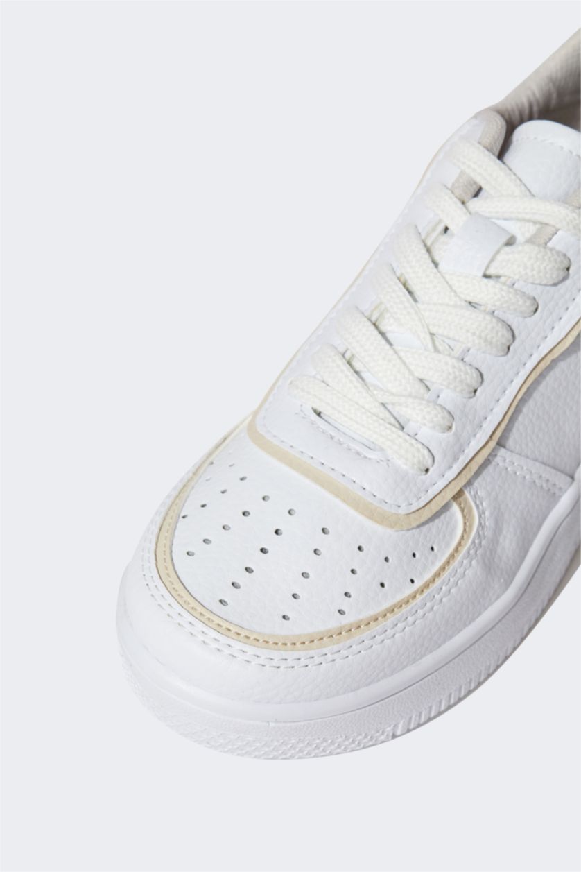 Kadın Bej Kadın Nasa Sneaker Spor Ayakkabı